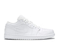 Air Jordan 1 Low ‘Triple White’ Revered Footwear Sneakers - Streetwear Essential