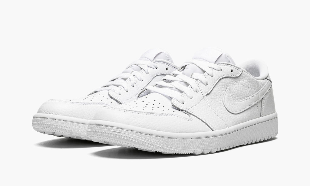 Air Jordan 1 Low Golf “Triple White” Sneakers - Streetwear Essential