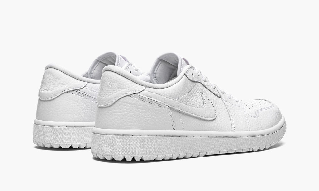 Air Jordan 1 Low Golf Triple White Sneakers - Retro Runner