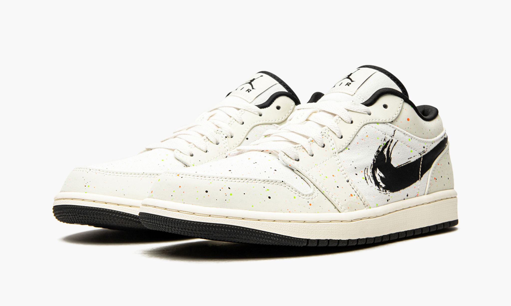 Air Jordan 1 Low SE “Brushstroke” Sneakers - Signature Series
