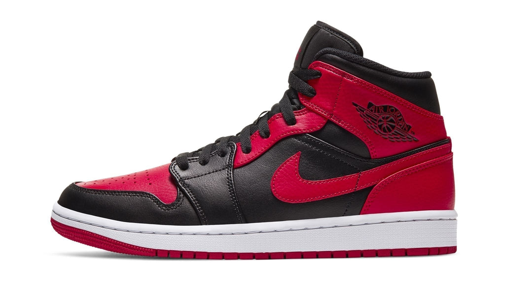 Air Jordan 1 Mid “Banned 2020” Sneakers - Hall of Fame | New Arrival