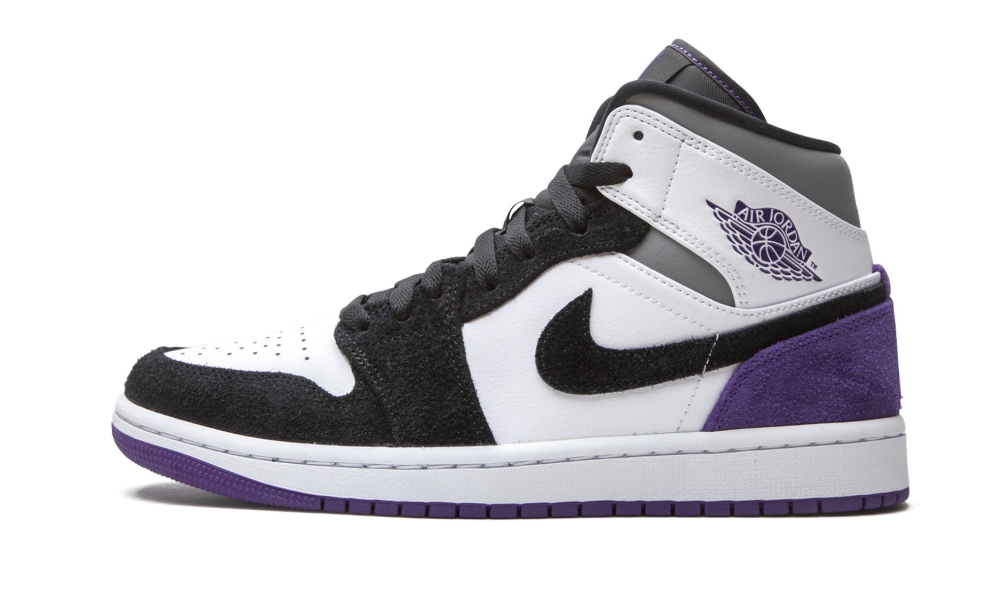 Air Jordan 1 Mid SE “Court Purple Suede” Sneakers - Fresh Drop