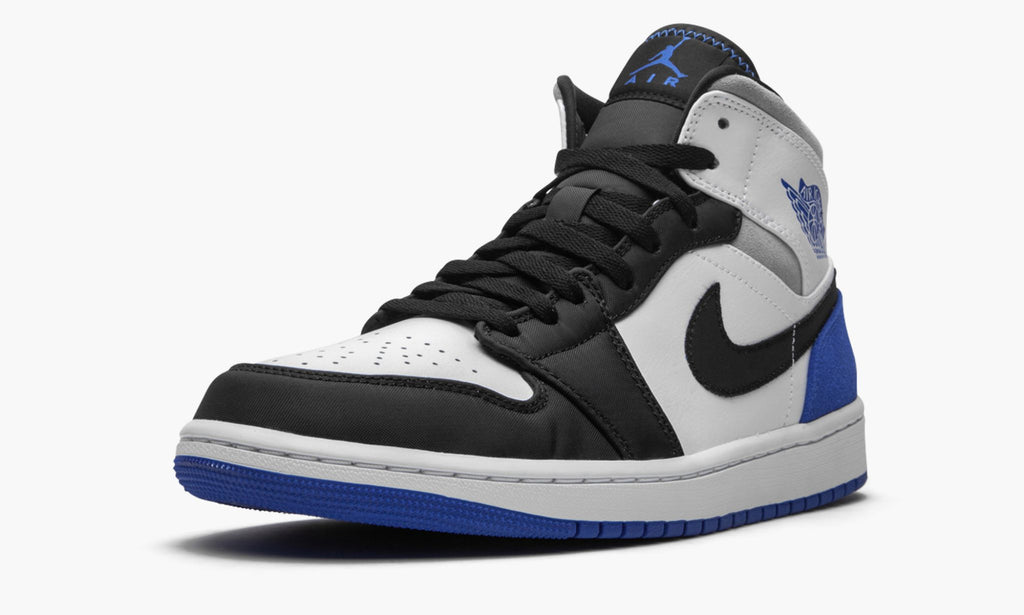 Air Jordan 1 Mid SE “Game Royal Black Toe” Sneakers - Court Classic