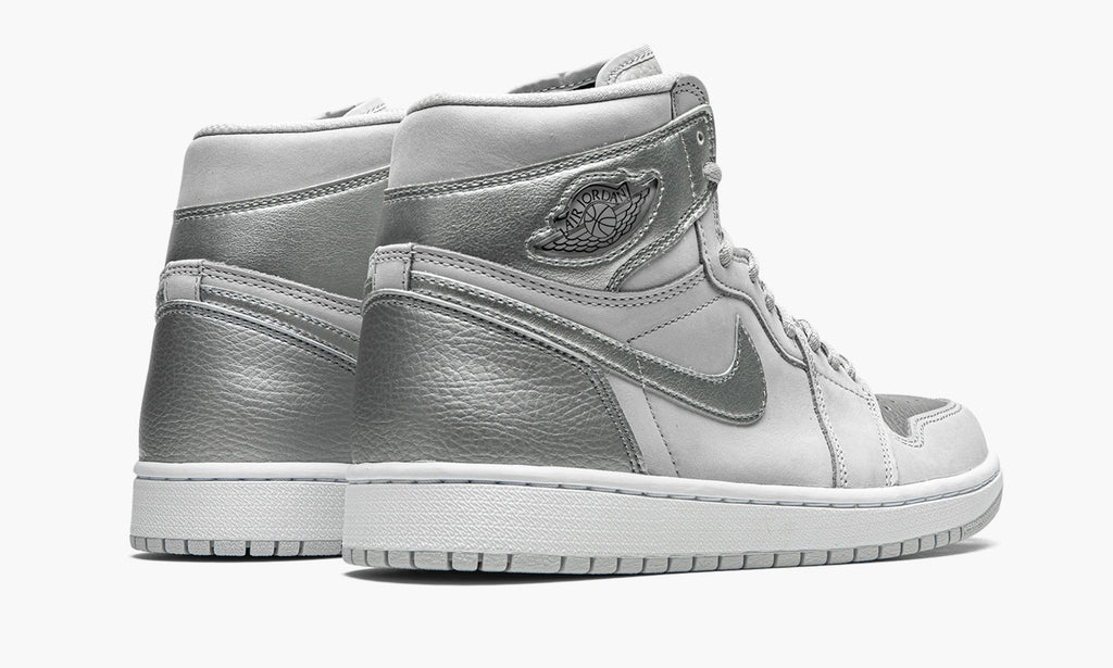 Air Jordan 1 Retro High CO.JP Metallic Silver Sneakers - Game Changer