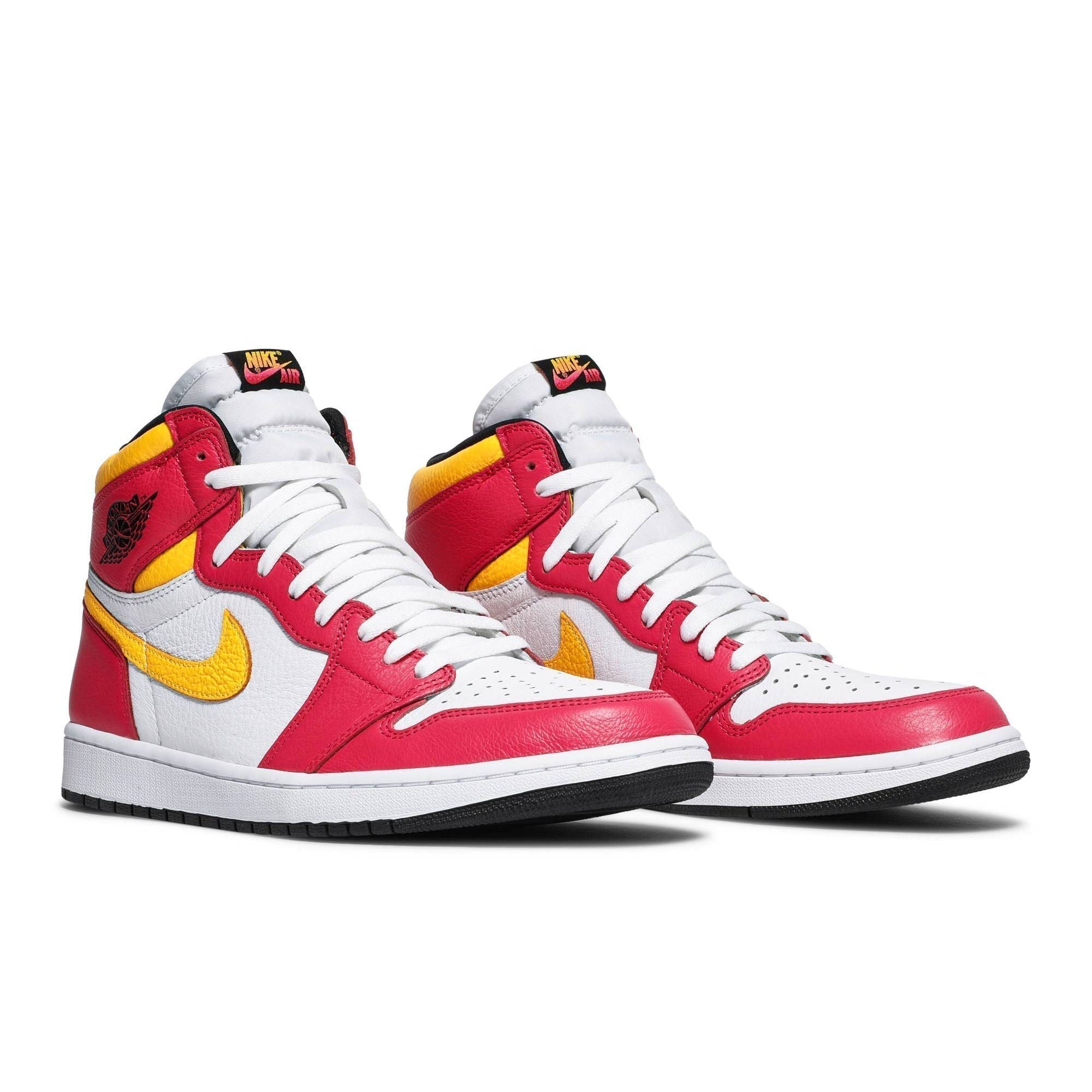 Air Jordan 1 Retro High OG ‘Light Fusion Red’ 555088-603 Sneakers - Basketbal...