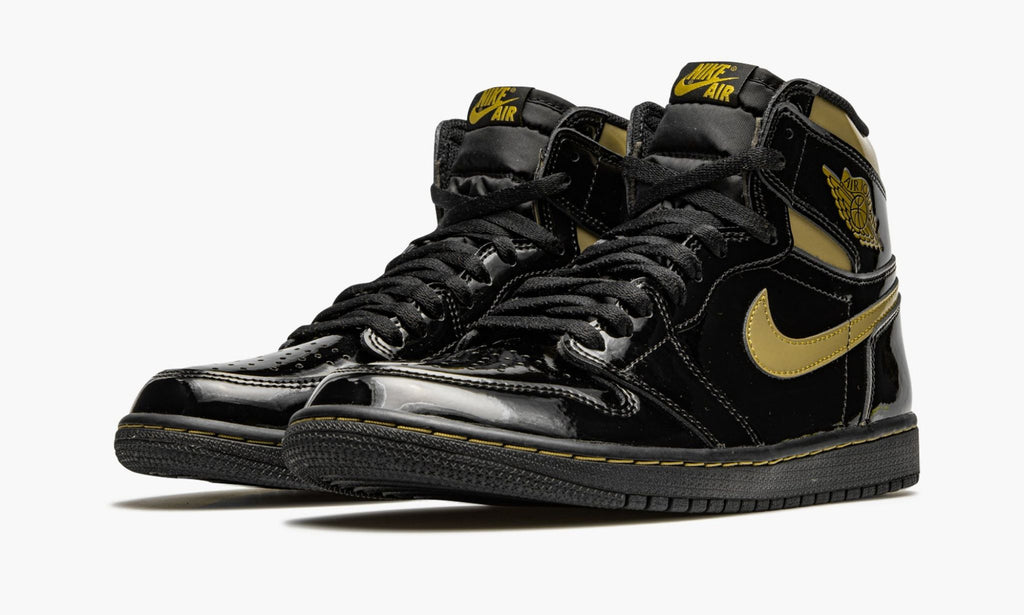 Air Jordan 1 Retro High OG “Black Metallic Gold” Sneakers - Game Changer
