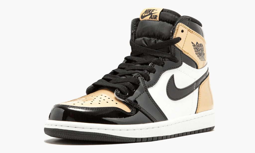 Air Jordan 1 Retro High OG NRG Gold Toe Sneakers - Hype Release
