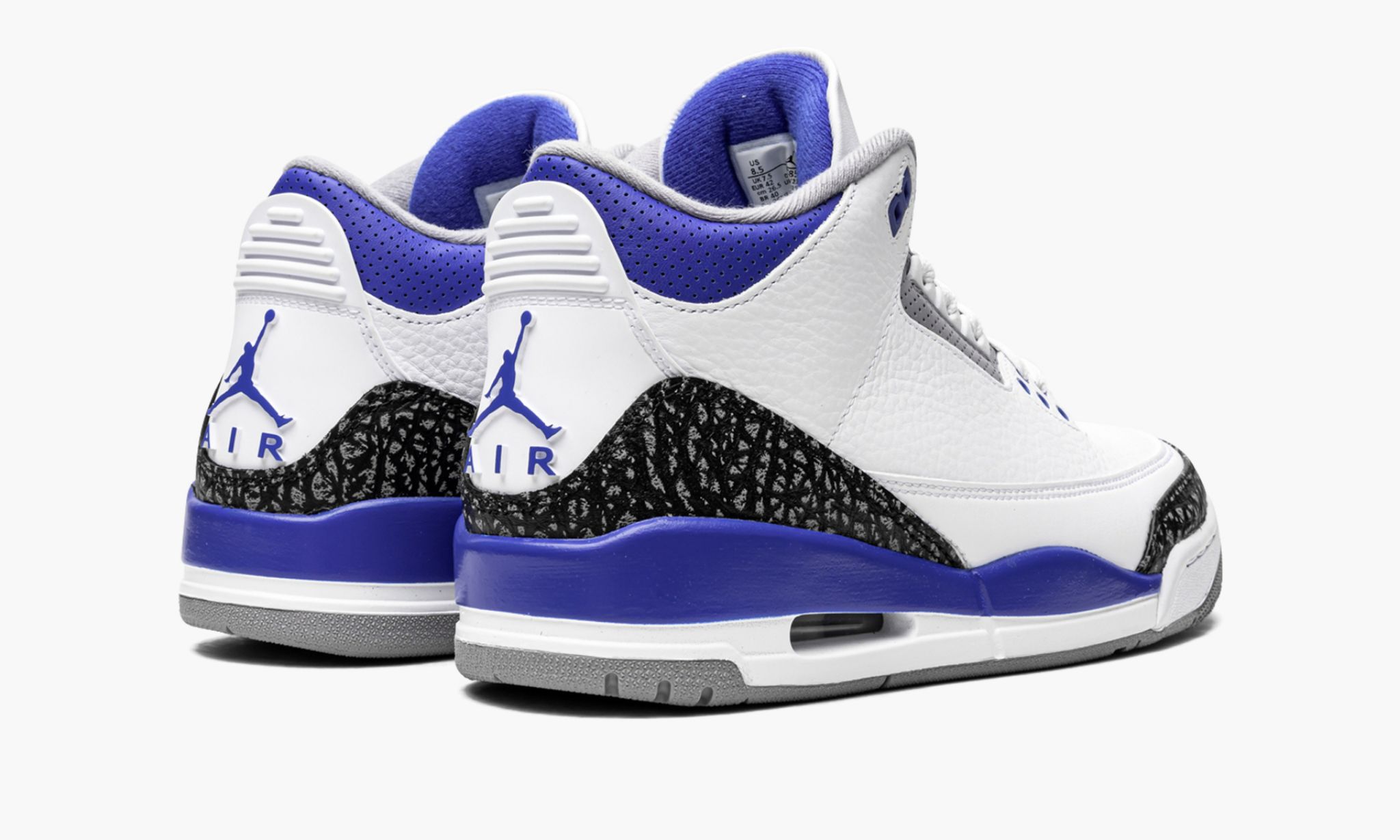 Air Jordan 3 Retro “Racer Blue” Sneakers - Head-Turner | Instant Classic