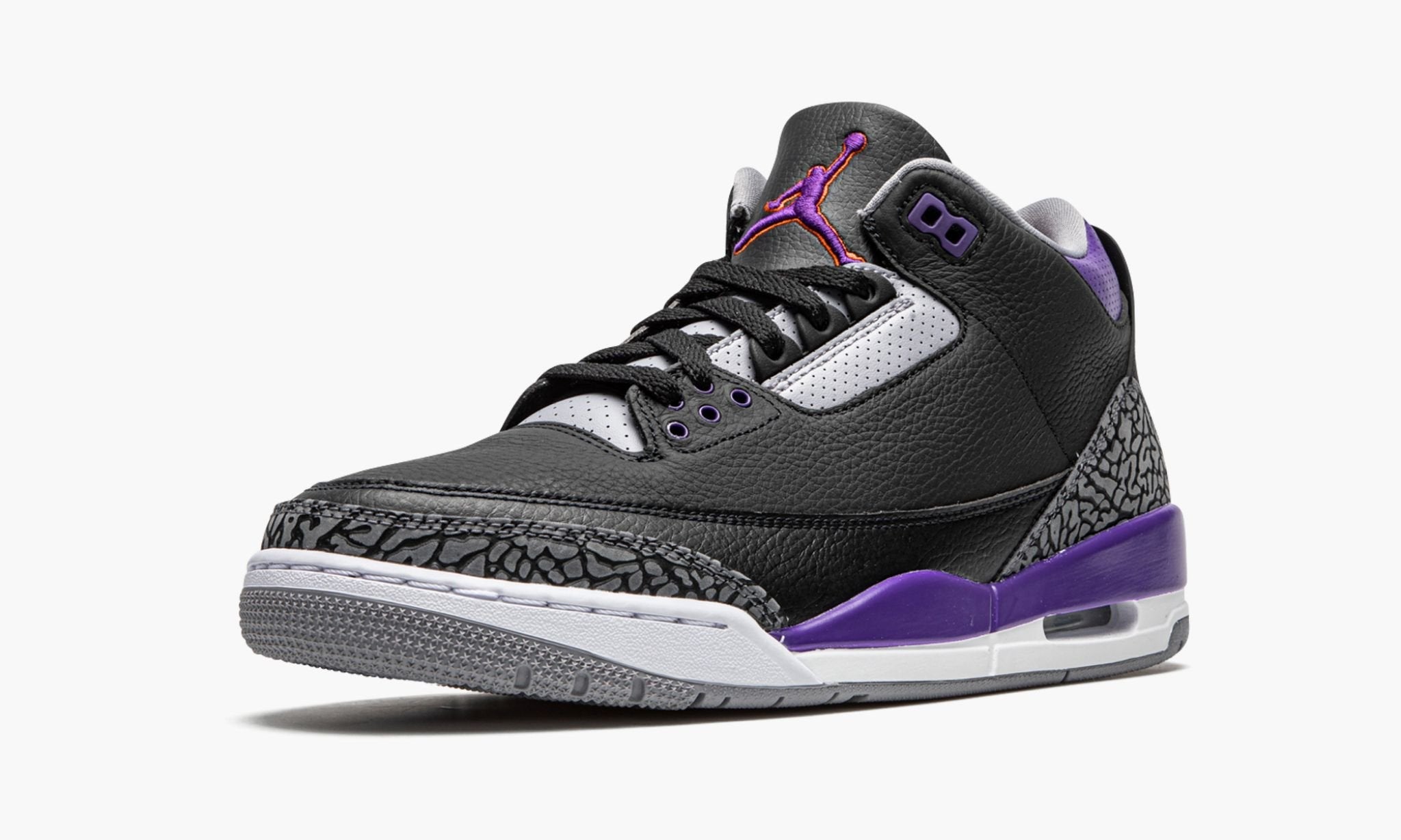 Air Jordan 3 Retro Court Purple Sneakers - Archive Edition