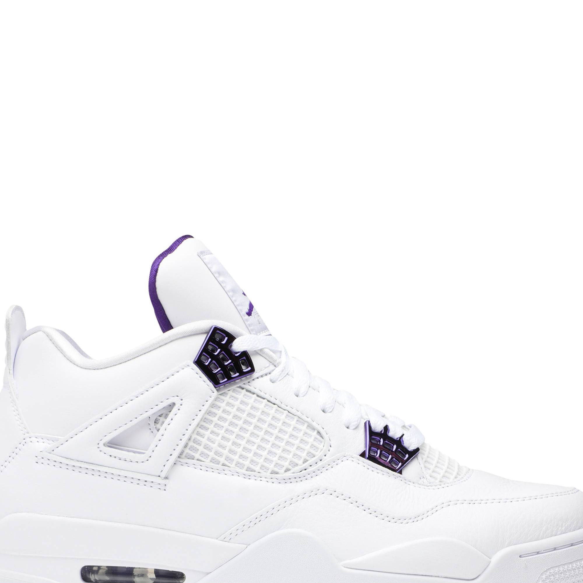 Air Jordan 4 Retro ‘Purple Metallic’ CT8527-115 Sneakers - Court Icon