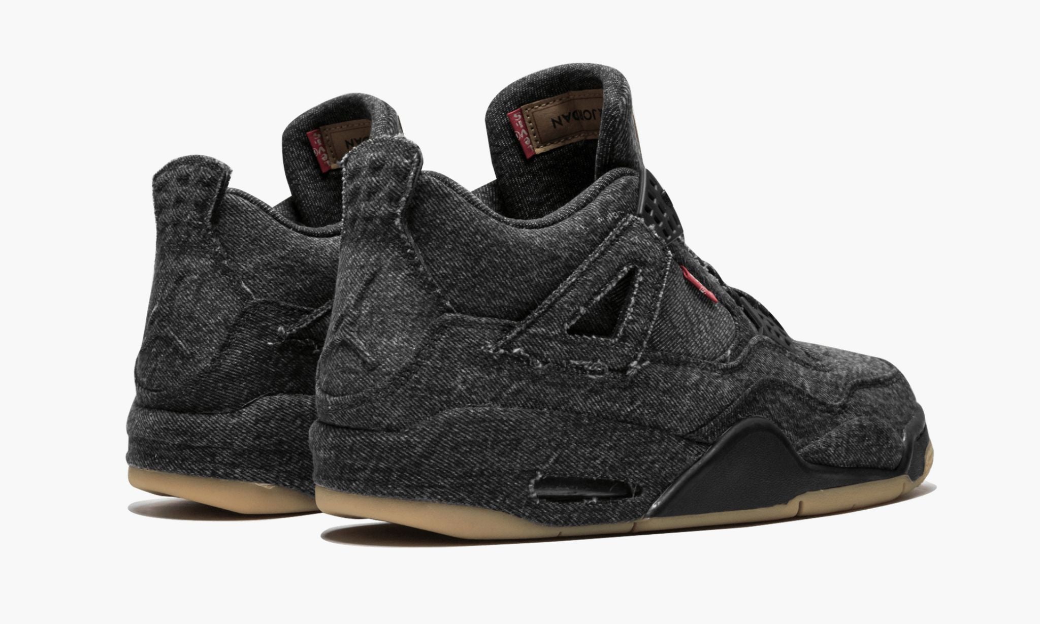 Air Jordan 4 Retro Levis NRG “Black Levis” Sneakers - All-Day Comfort