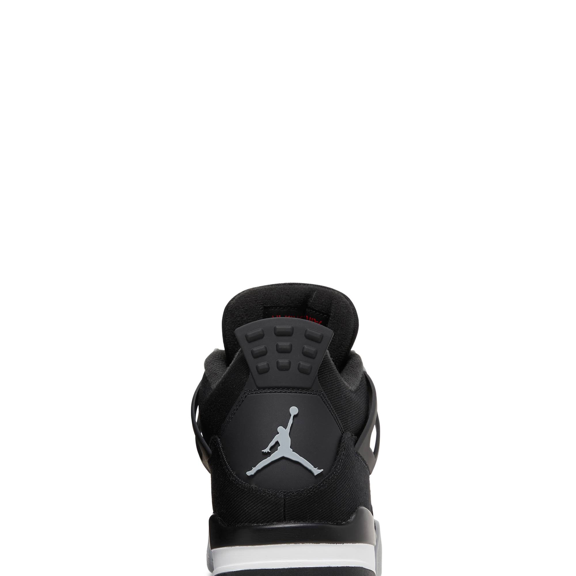 Air Jordan 4 Retro SE Black Canvas DH7138-006 Sneakers - Premium Sneaker