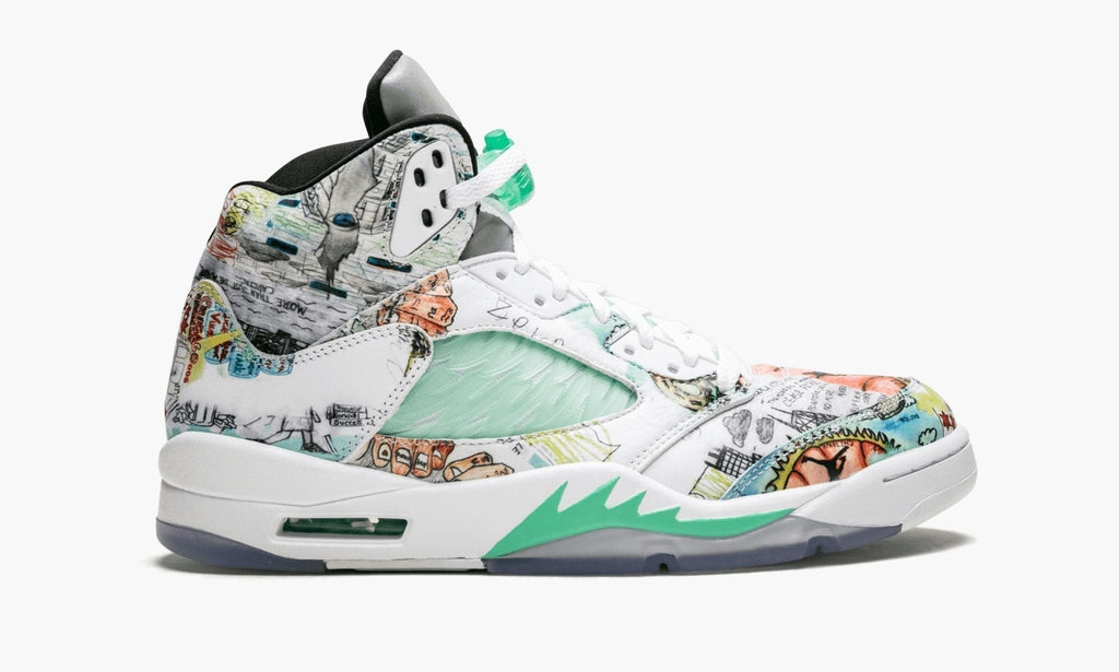 Air Jordan 5 Retro “Wings” Sneakers - Collaboration Release