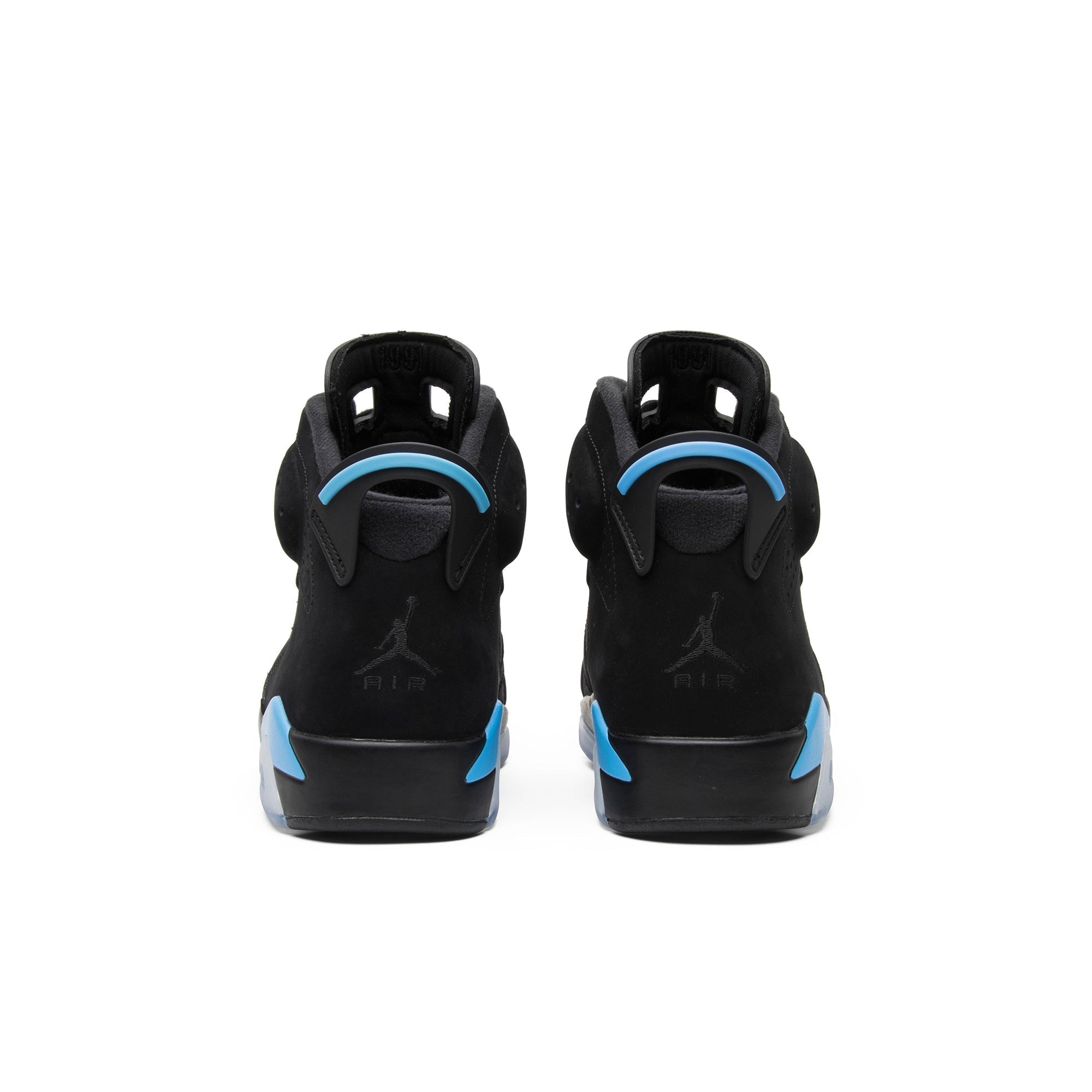 Air Jordan 6 Retro ‘UNC Black/University Blue’ 384664-006 Sneakers - Authentic