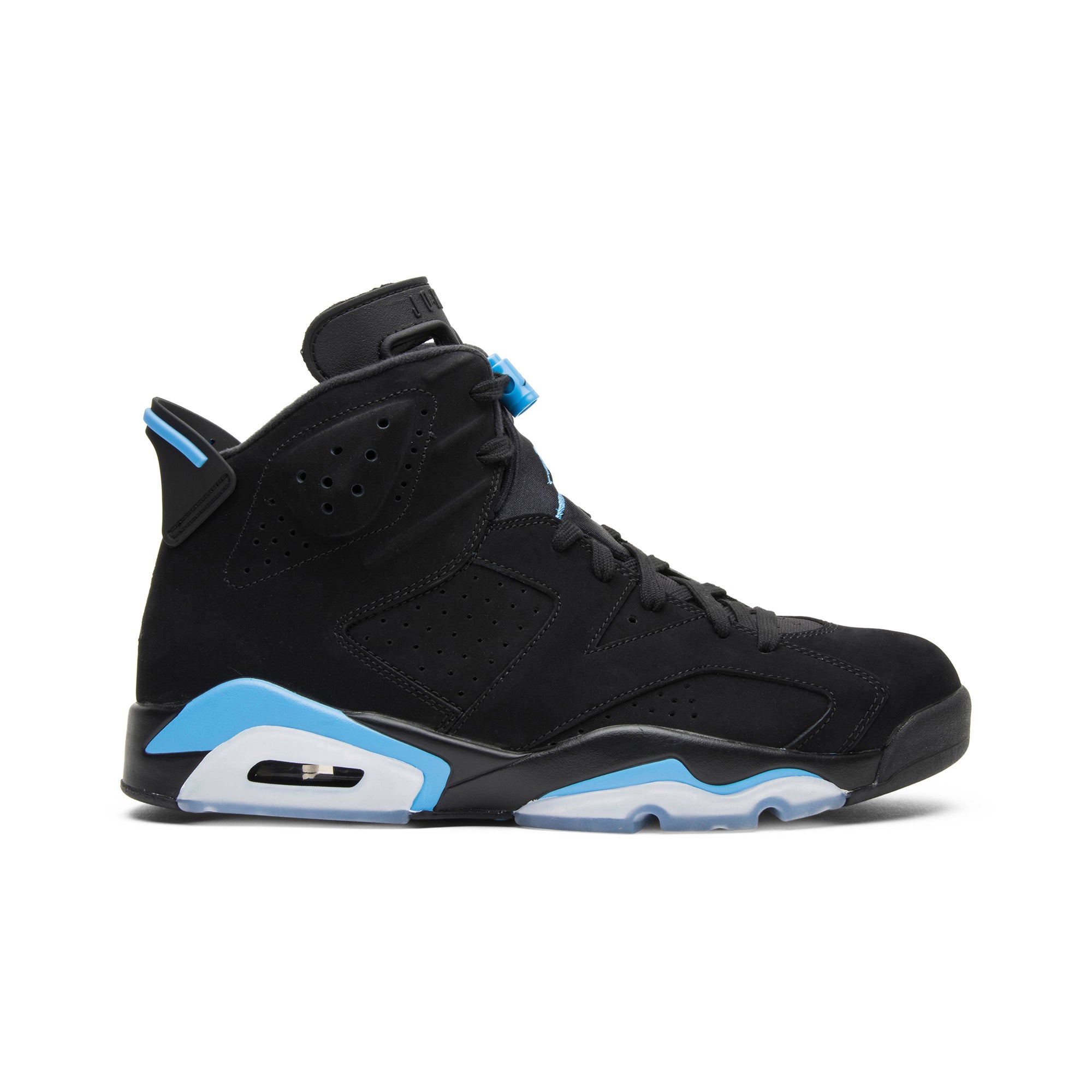 Air Jordan 6 Retro UNC Black/University Blue 384664-006 Sneakers - Head-Turner