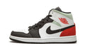 Jordan 1 Mid SE “Red Grey Black Toe” Sneakers - Prime Pick