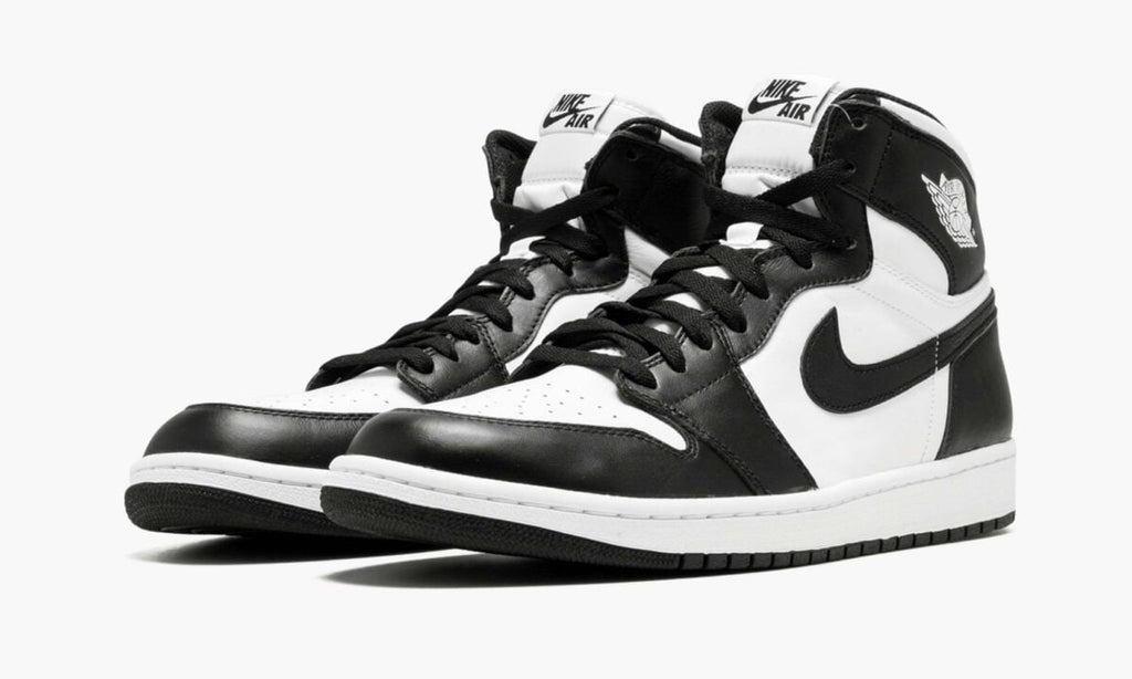 Jordan 1 Retro High OG Black White Sneakers - Limited Edition