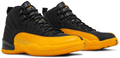 Jordan 12 Retro Black University Gold Sneakers - Head-Turner
