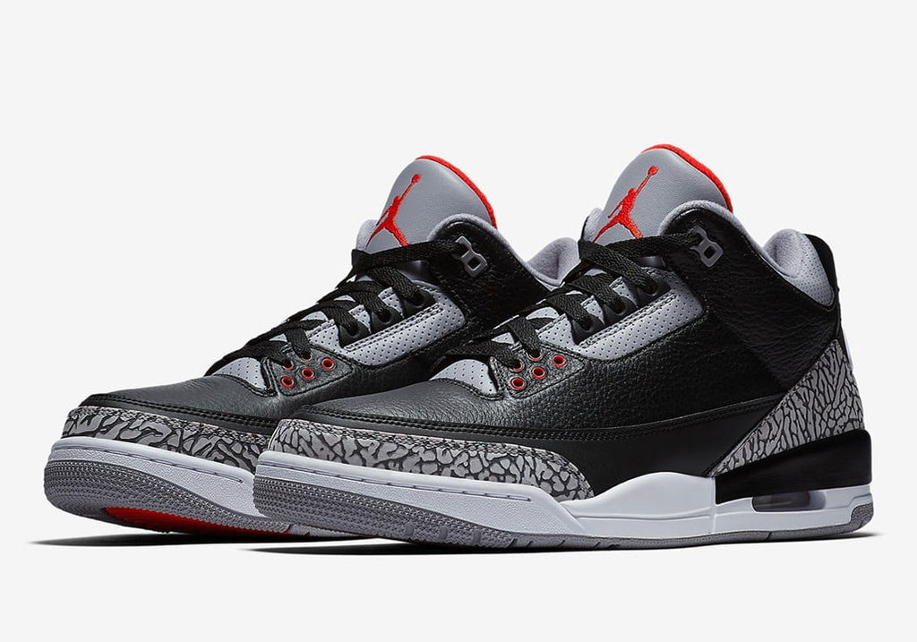 Jordan 3 Retro Black Cement Sneakers - Style Staple | Fan Favorite