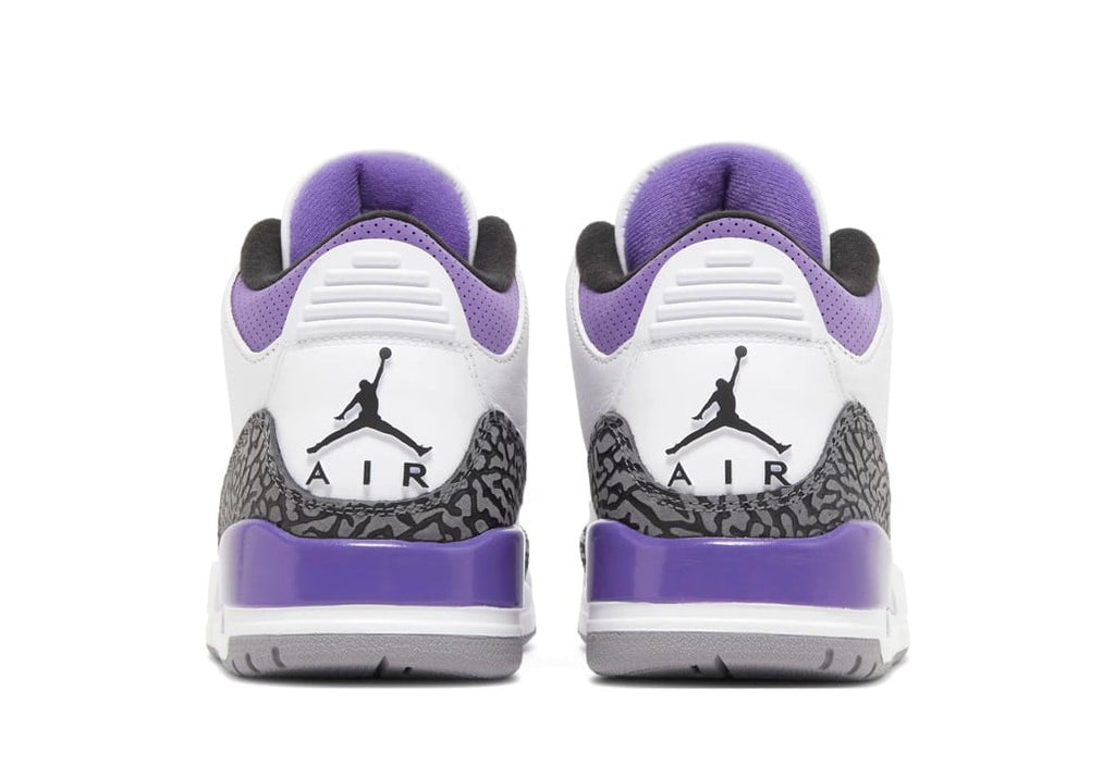 Jordan 3 Retro Dark Iris Sneakers - Collaboration Release