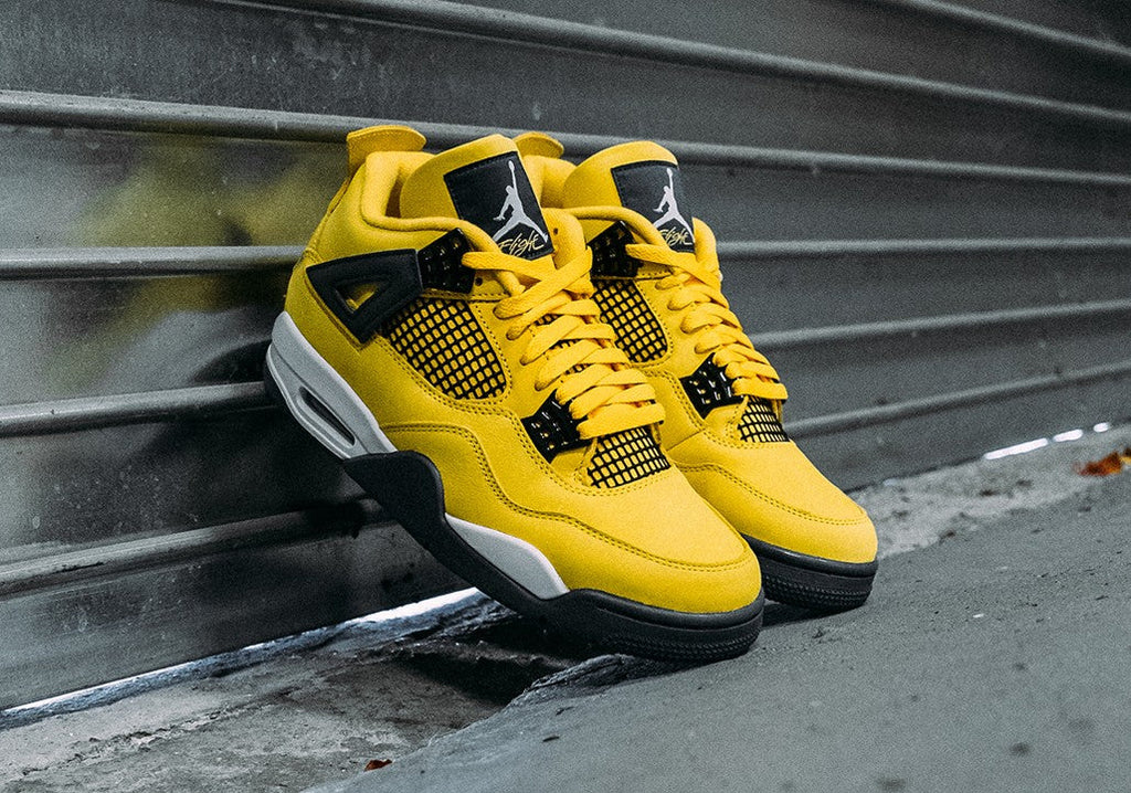 Jordan 4 Retro Lightning Sneakers - All-Day Comfort | Sneakerhead Pick