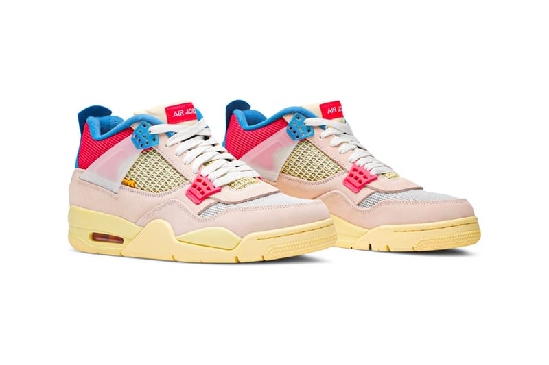 Jordan 4 Retro Union Guava Ice Sneakers - Performance Runner