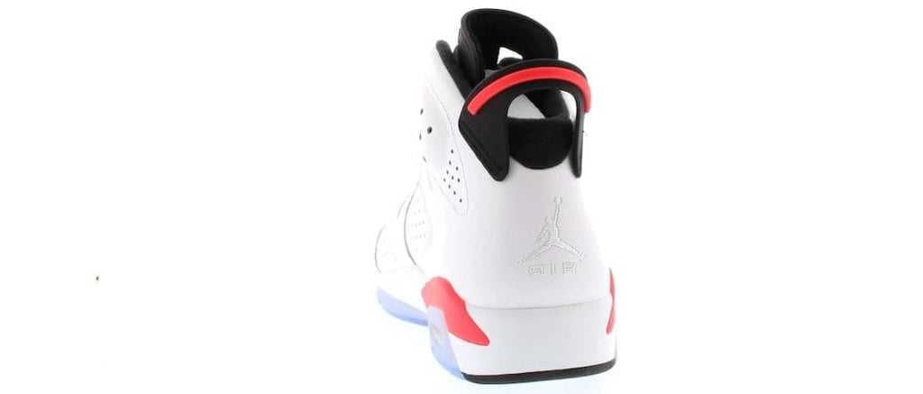 Jordan 6 Retro Infrared White Sneakers - Hall of Fame | Street Style