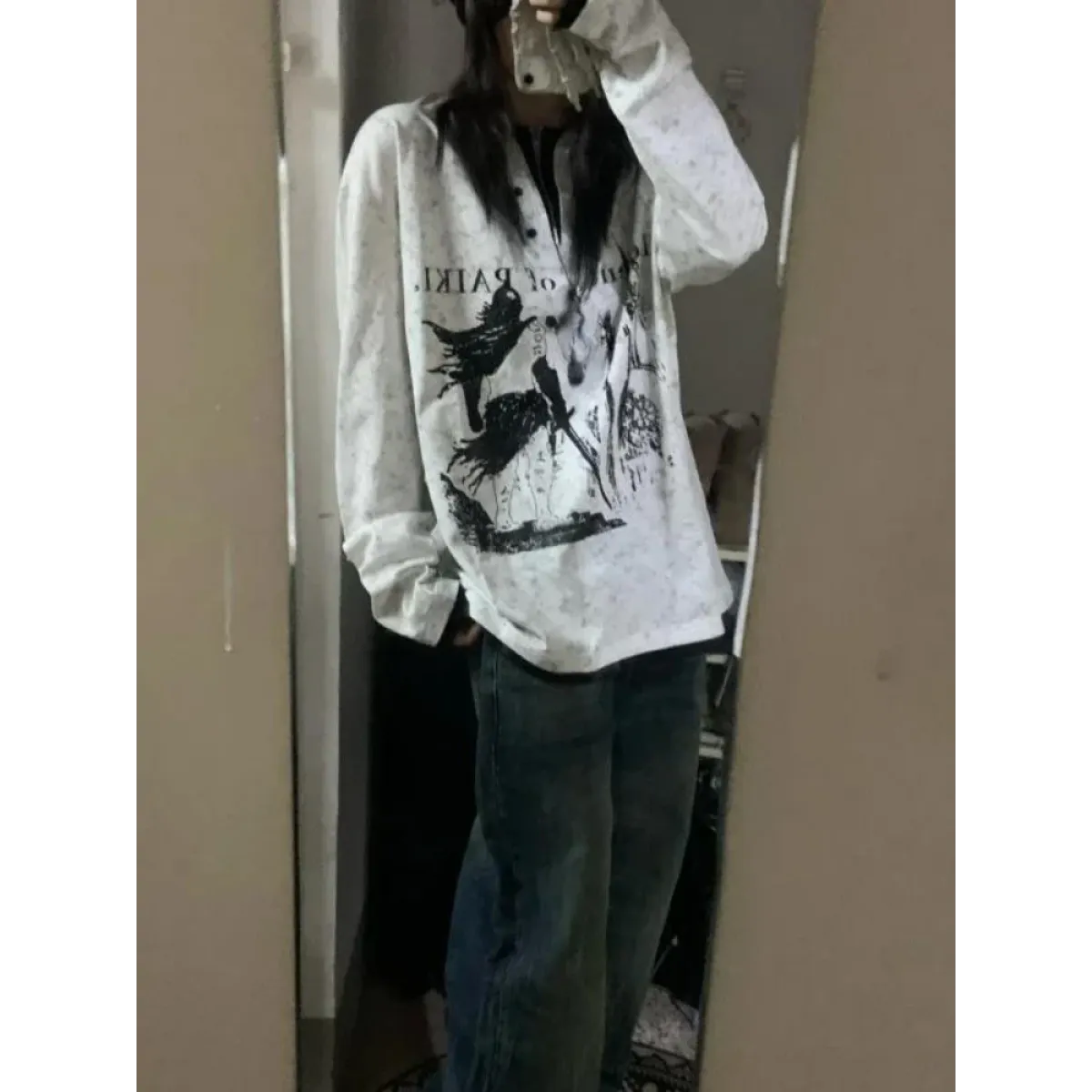Oversized Gothic T-Shirt