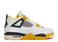 Wmns Air Jordan 4 Retro Vivid Sulfur Revered Footwear Sneakers - Pro-Level